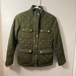 J. Crew XXSP Quilted Downtown Field Jacket